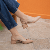 Patio Leather Heels