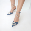 Dayana Denim Heels