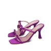 Pia summer sandals in dark purple