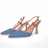Stella Denim Heels