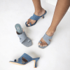 Sabrina Denim Heels 701