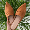 Lora Suede Pointy Flats