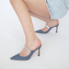 Paris Denim Heels