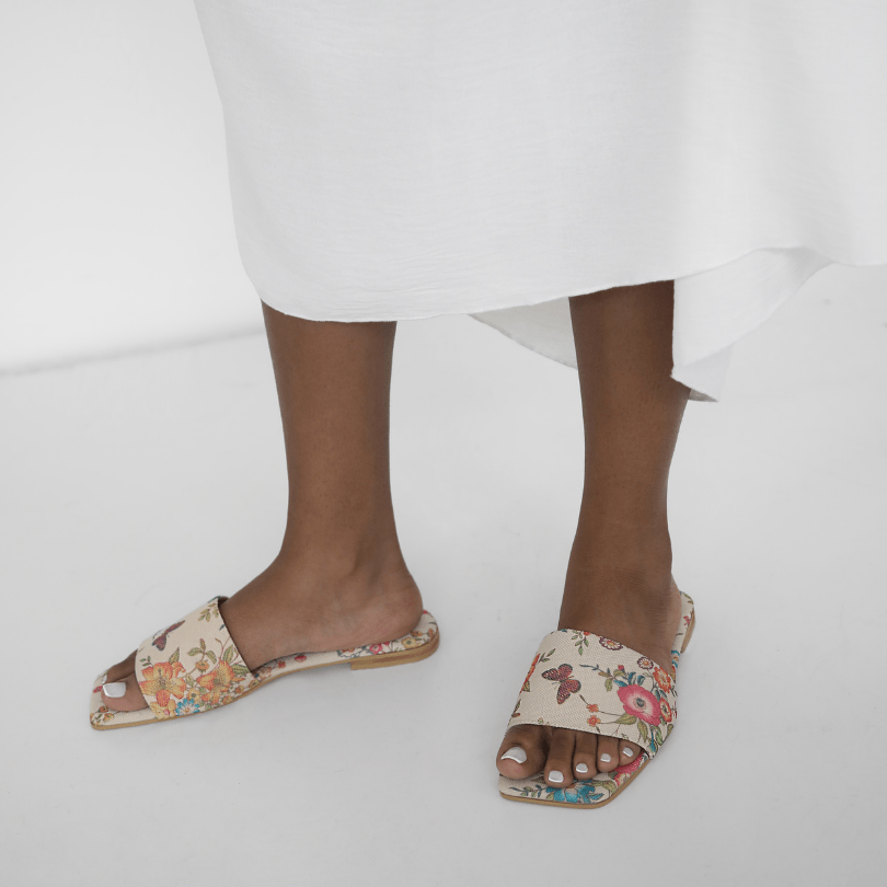Charlotte Summer Flats-Butterfly