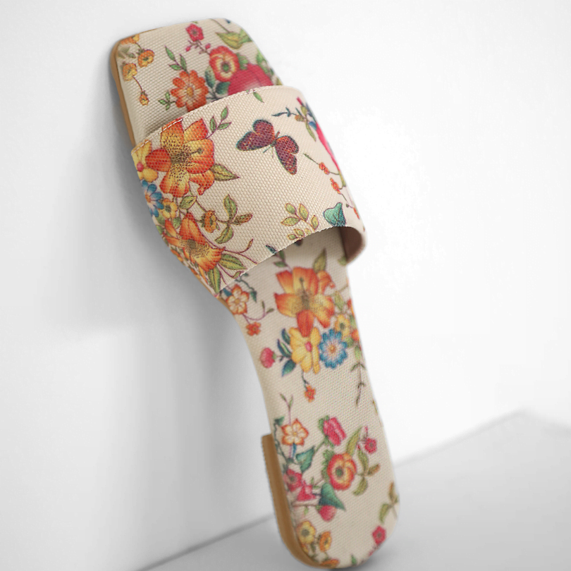 Charlotte Summer Flats-Butterfly