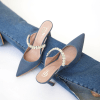 Paris Denim Heels
