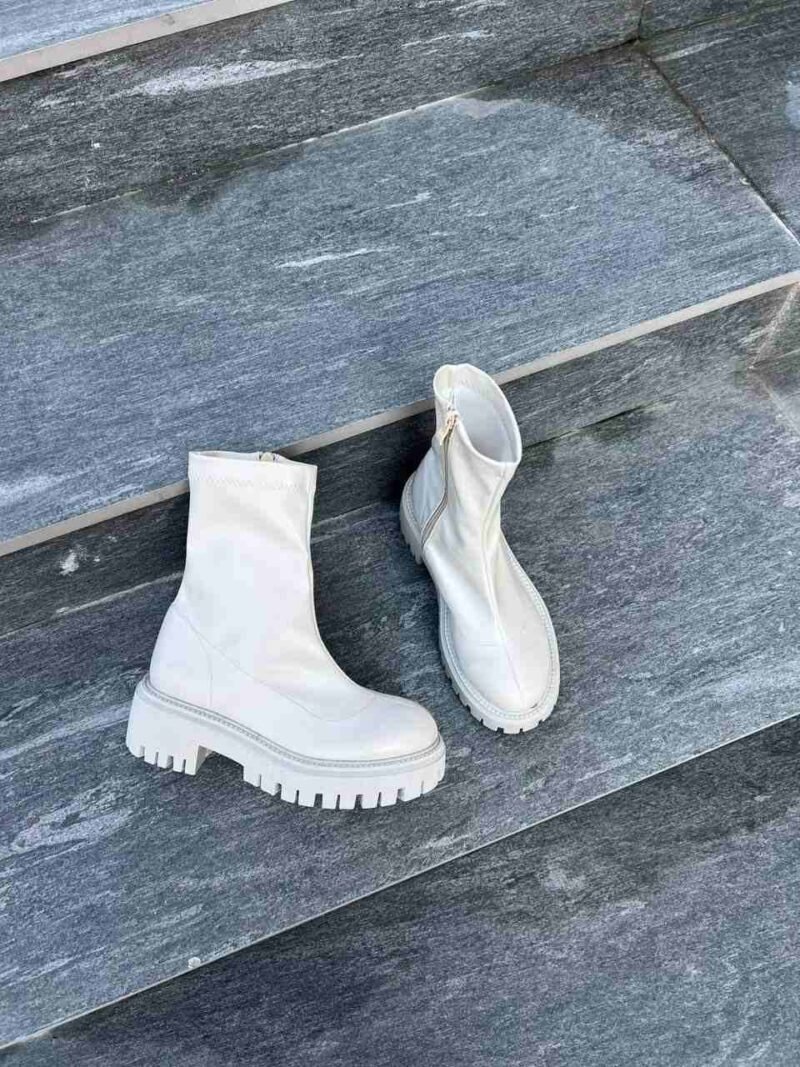 Platform Leather Boots