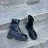 Platform Leather Boots
