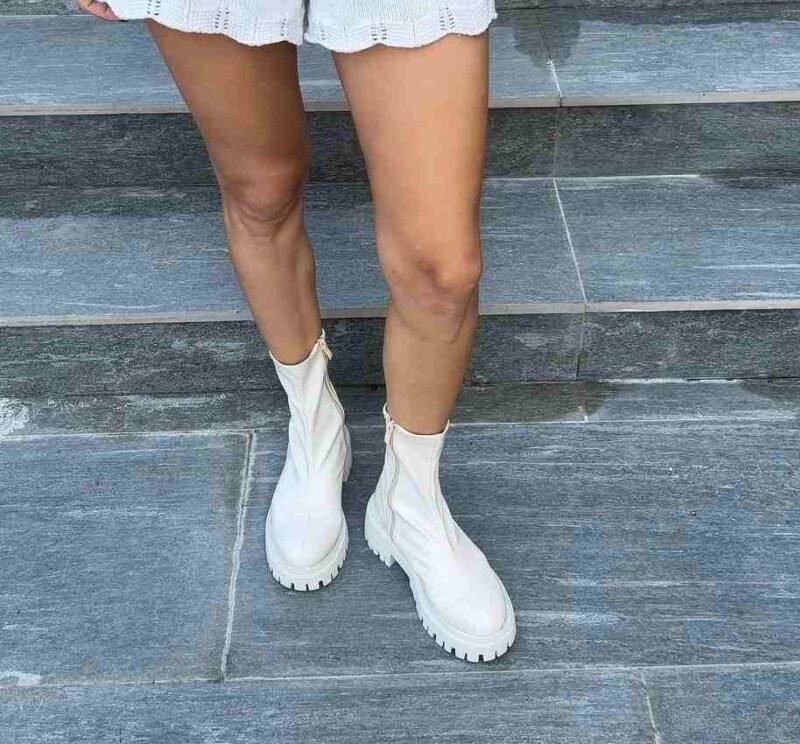 Platform Leather Boots