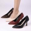 Classic Leather Heels