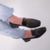Tina Croc Loafers