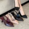Liana Croc Slingbacks