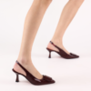Liana Croc Slingbacks