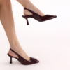 Liana Croc Slingbacks