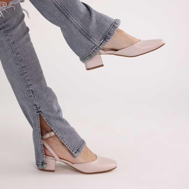 Livia Block Heels Slingbacks
