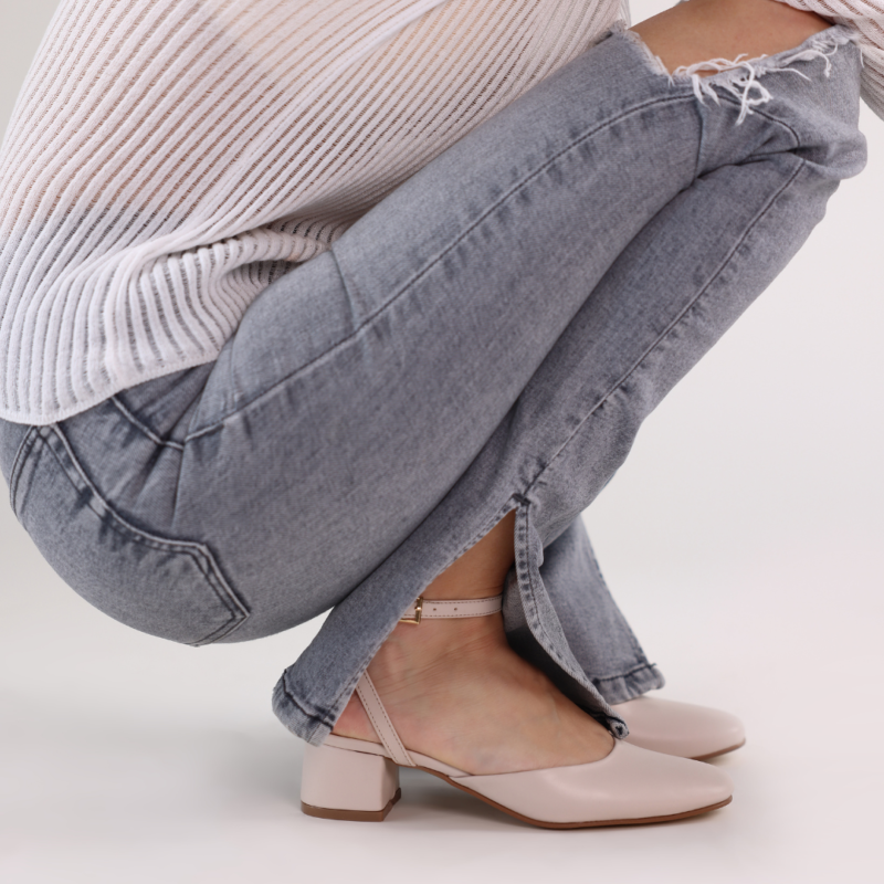 Livia Block Heels Slingbacks