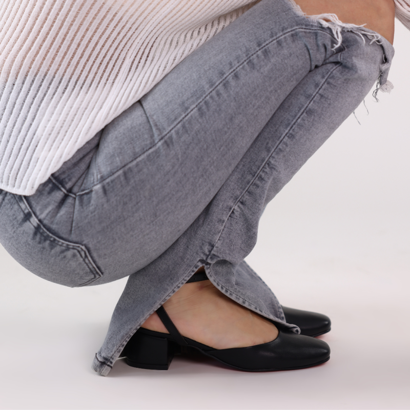 Livia Block Heels Slingbacks