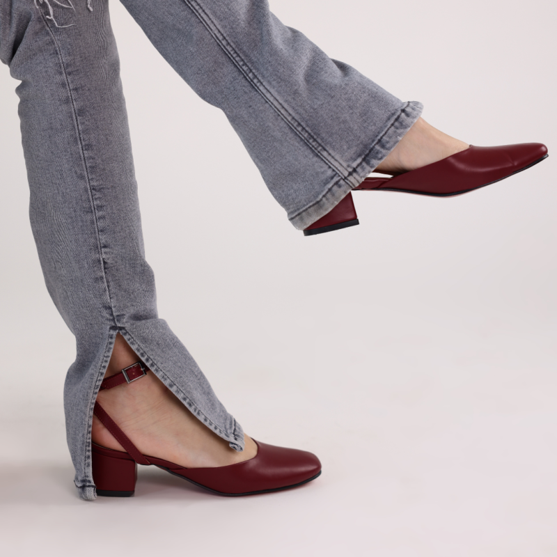 Livia Block Heels Slingbacks