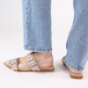 Nora Double  Buckle Flats