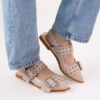 Nora Double  Buckle Flats
