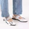 Nora Double  Buckle Flats