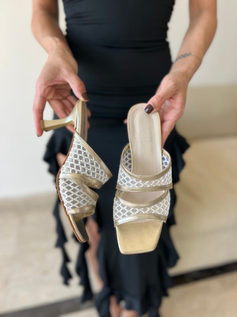 Mesh Heels