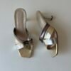Aurum Metallic Mule