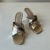 Aurum Metallic Mule
