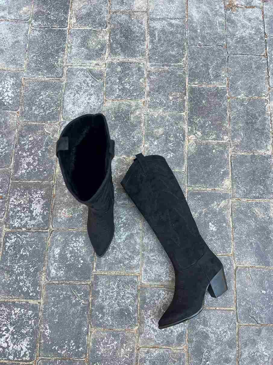 Sierra Heeled Cowboy Boots