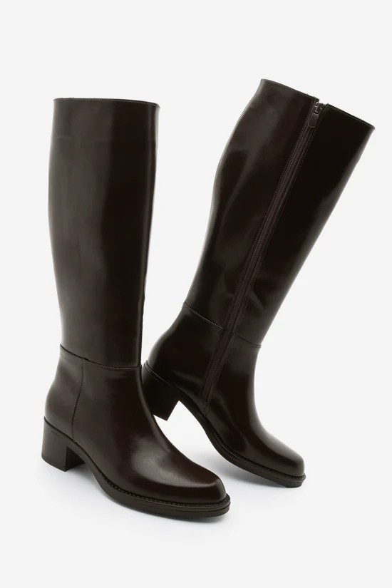 Himo Leather Tall Boots