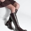 Himo Leather Tall Boots