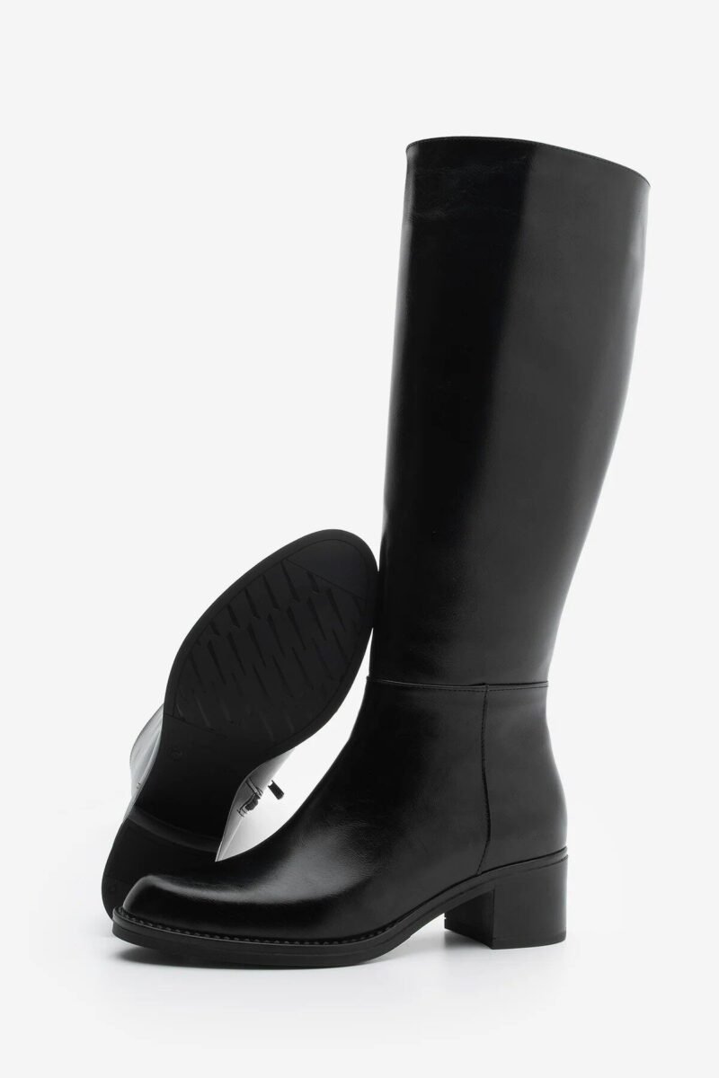 Himo Leather Tall Boots