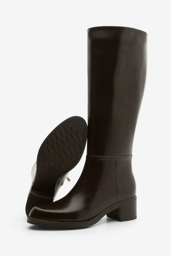 Himo Leather Tall Boots